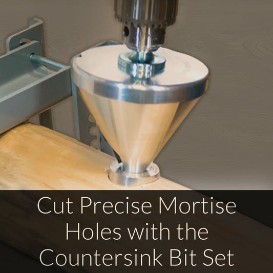 Elevate Your Tenon Joints with the Countersink Bit Set