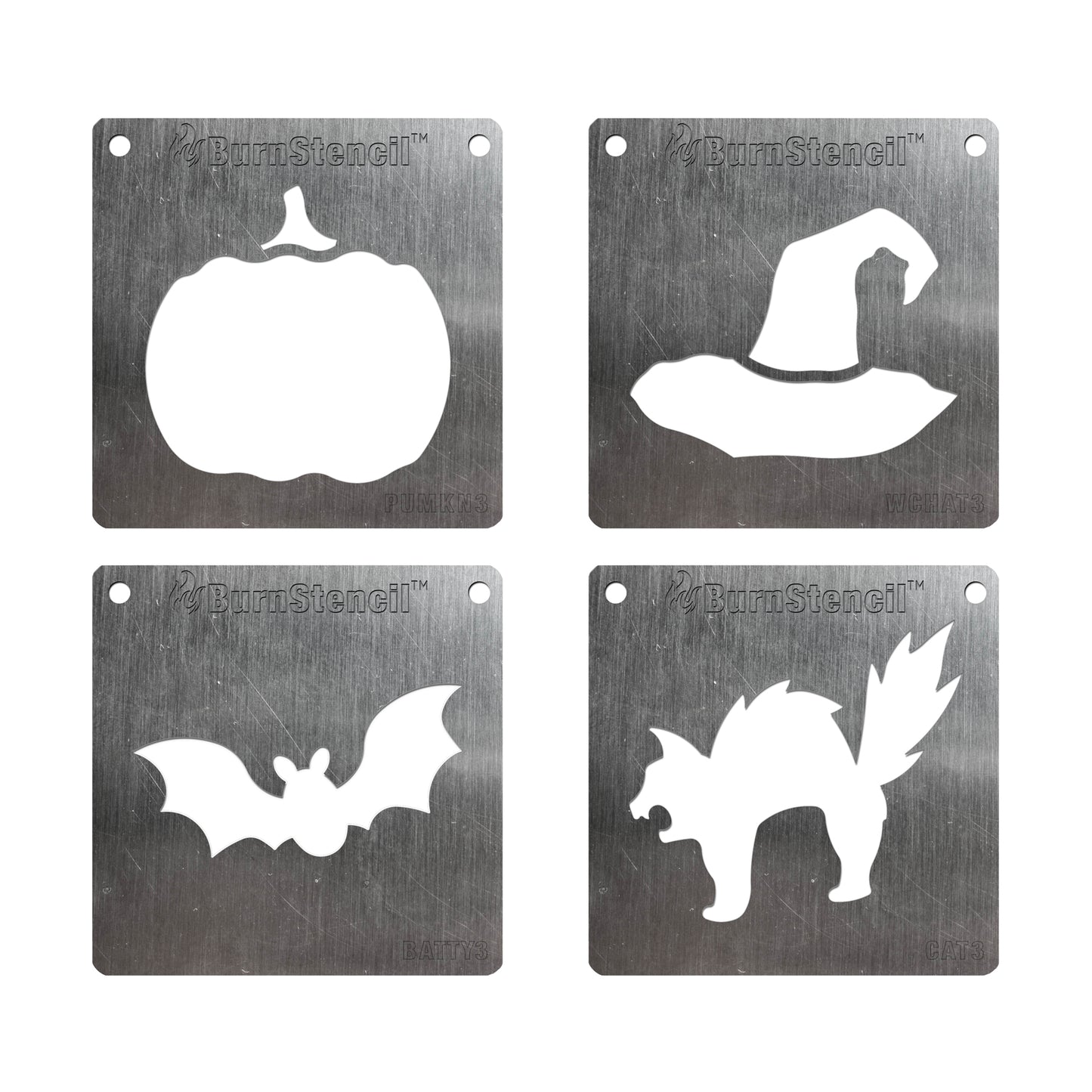 BurnStencil® Mini Halloween Holiday 4 Pack