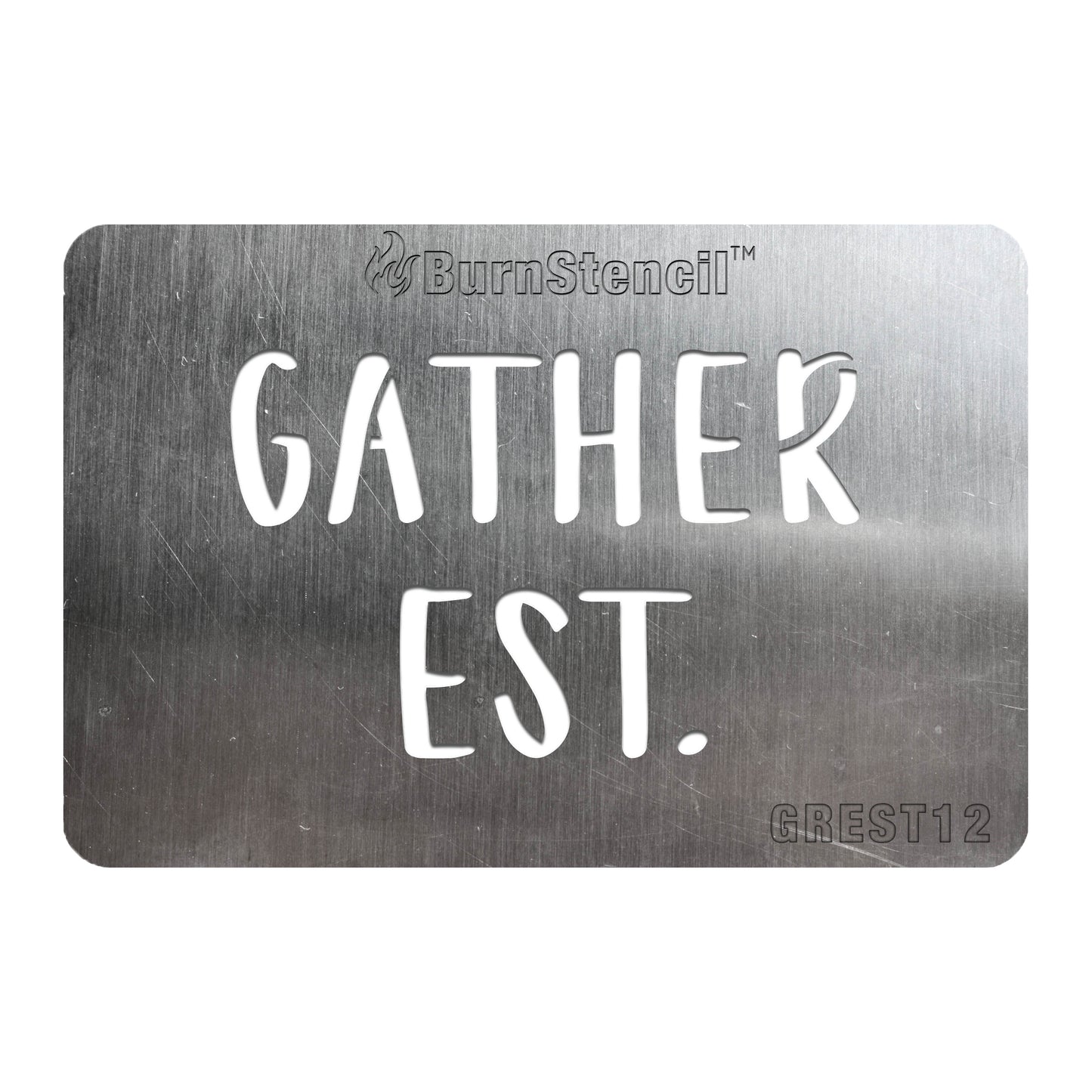 XL BurnStencil® (8" x 12") - Gather/Established