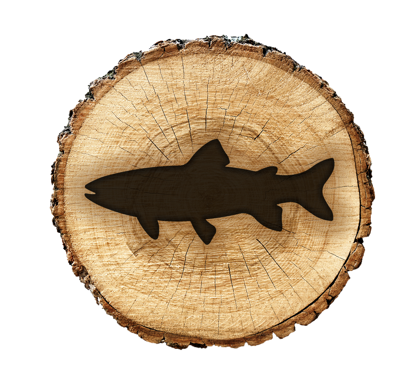 BurnStencil® - Fish (Trout) (Mini)