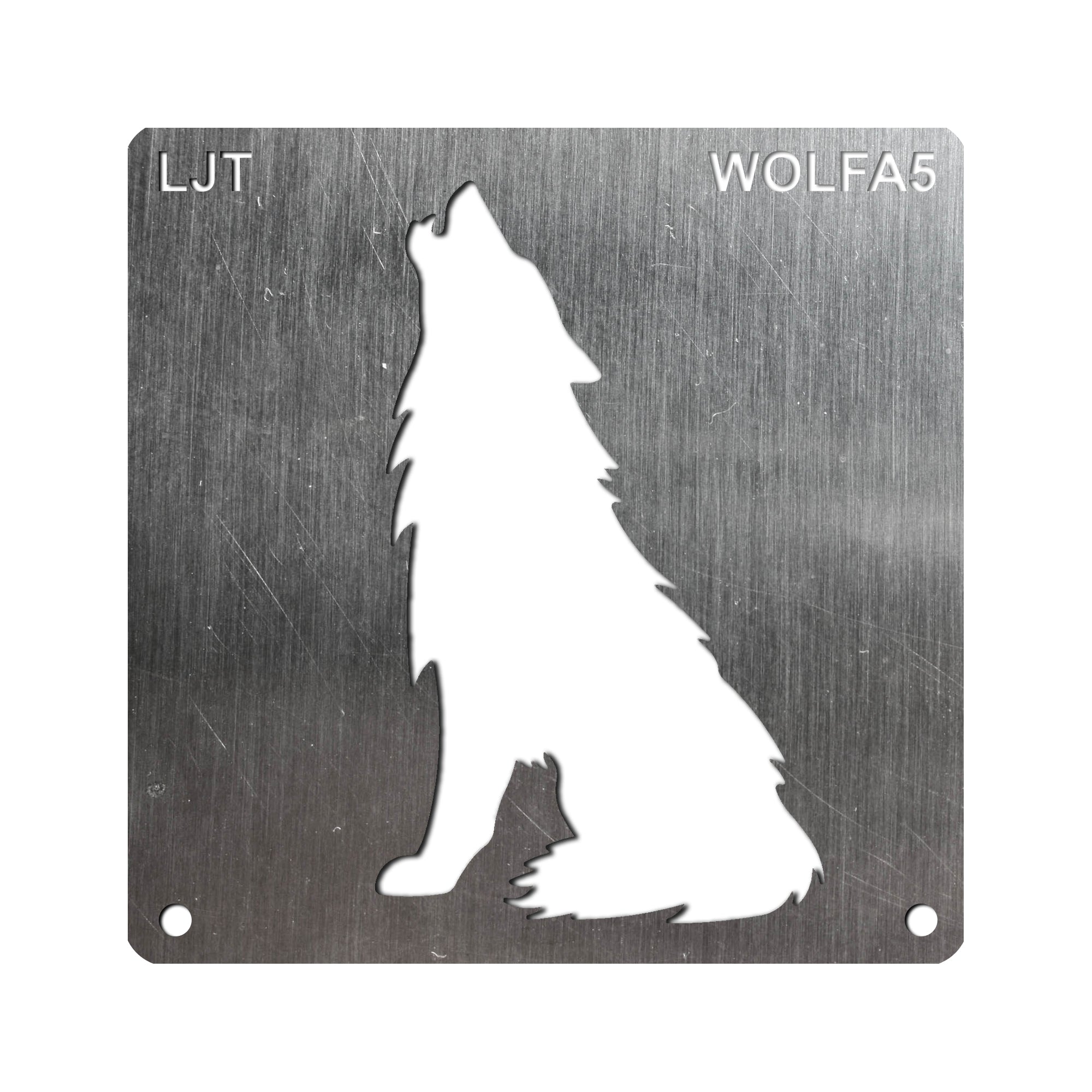Lumberjack Tools® Wood Burning Stencil - Wolf lumberjack-tools-wood-burning-stencil-wolf