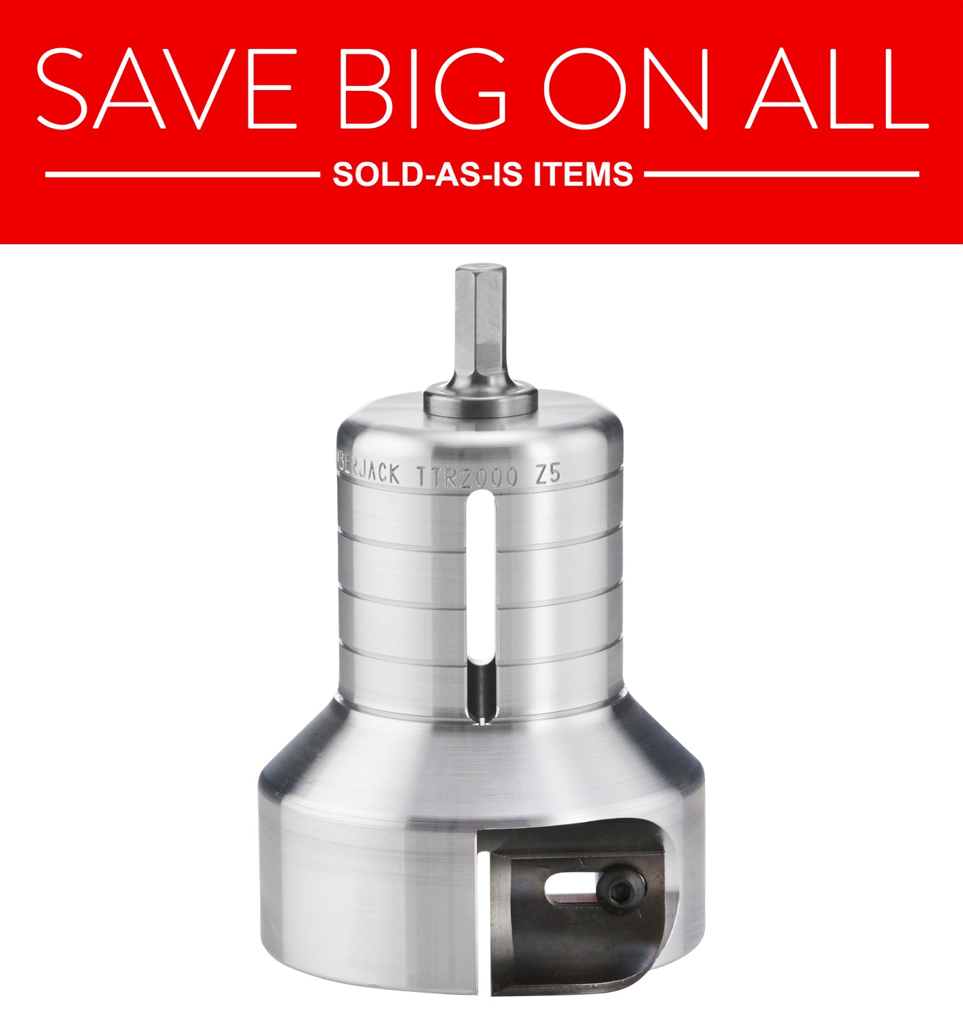 Sold as-is Pro Series 2" USA Made Premium Tenon Cutter