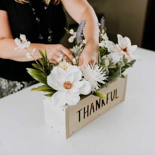 DIY Thankful/Blessed Box