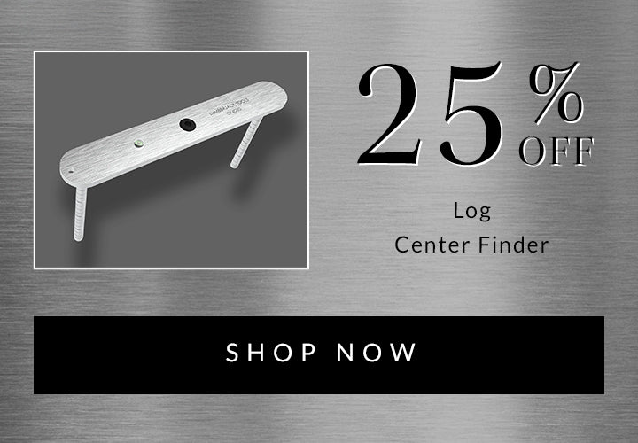 25% off log center finder shop now