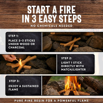 start a fire in 3 easy steps no chemicals needed