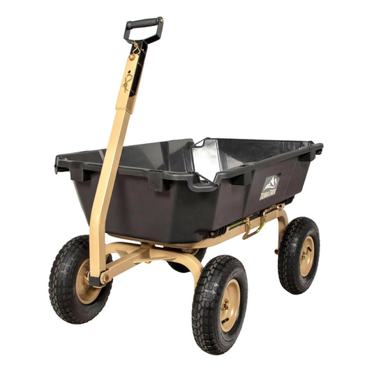 TerraTrek Heavy Duty Garden Cart on Wheels