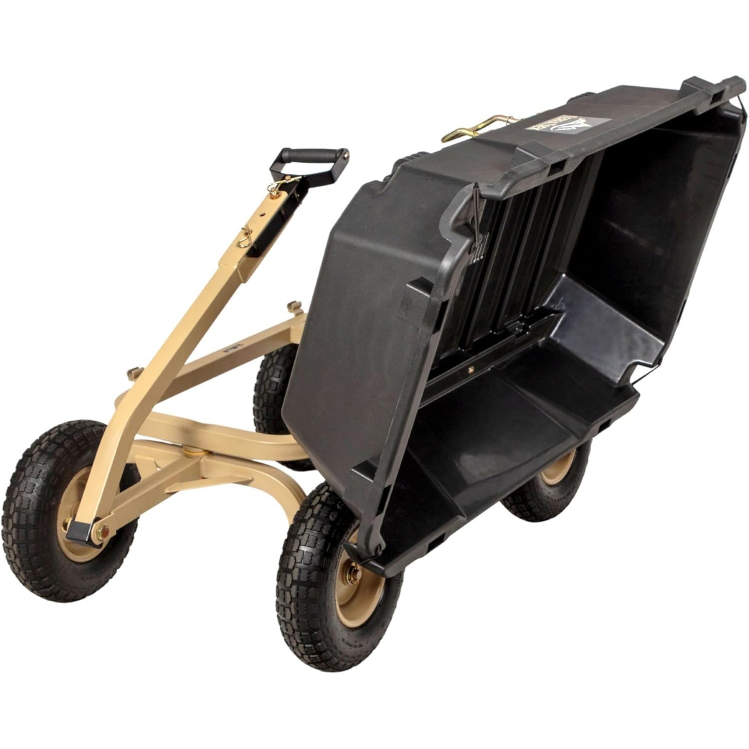 TerraTrek Heavy Duty Garden Cart on Wheels – Lumberjack Tools