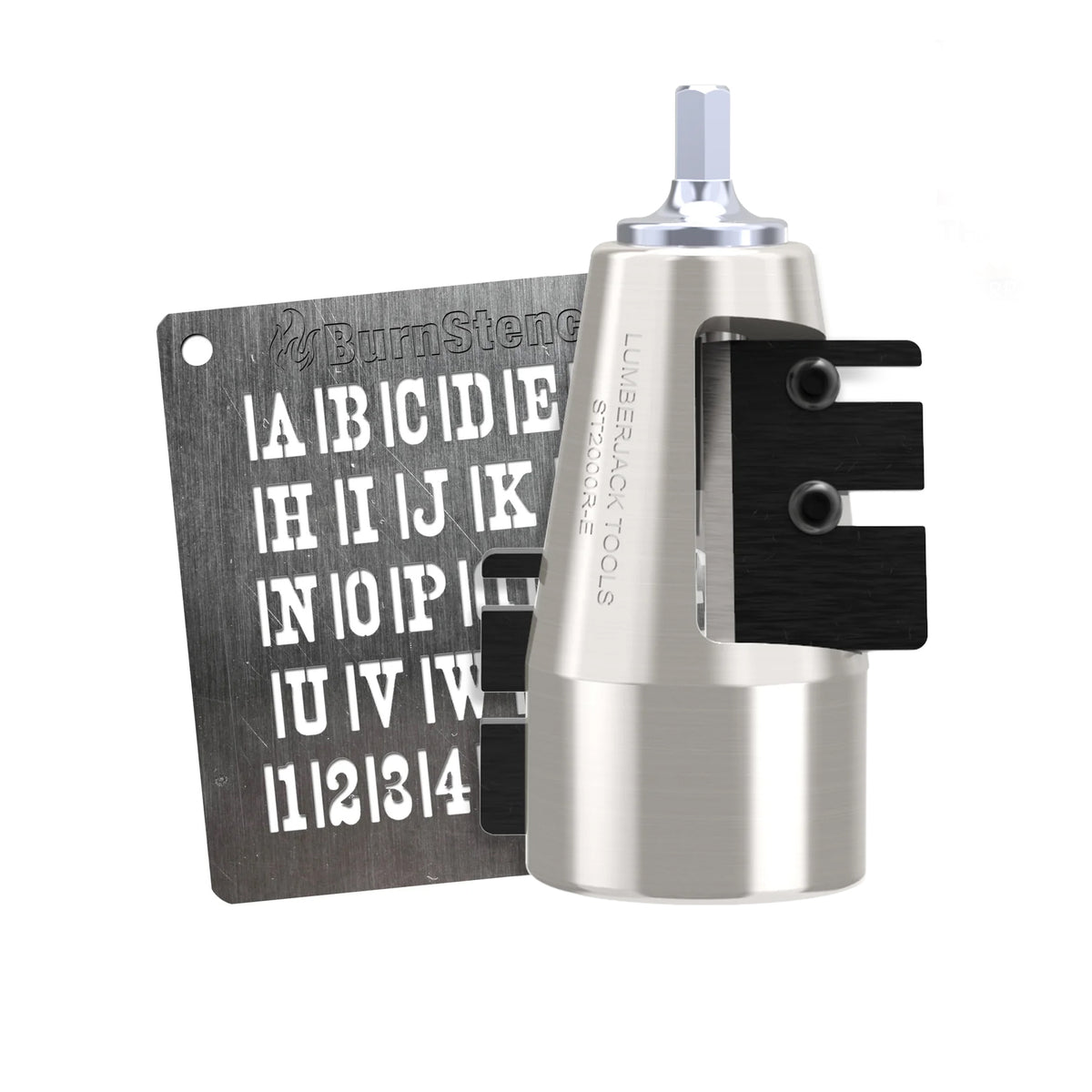 Gardener's Special - 30° Staking Tool + 3/4" Text BurnStencil™