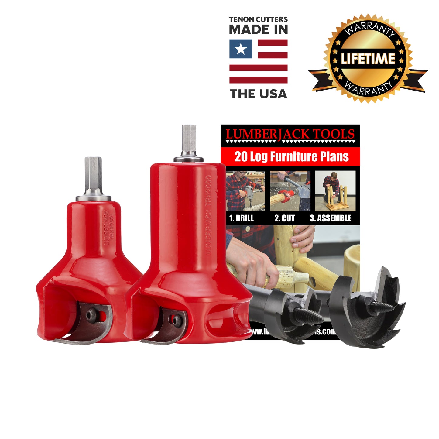 1" & 2" Home Starter Kit with Self Feed Bits- HSK2-SFB