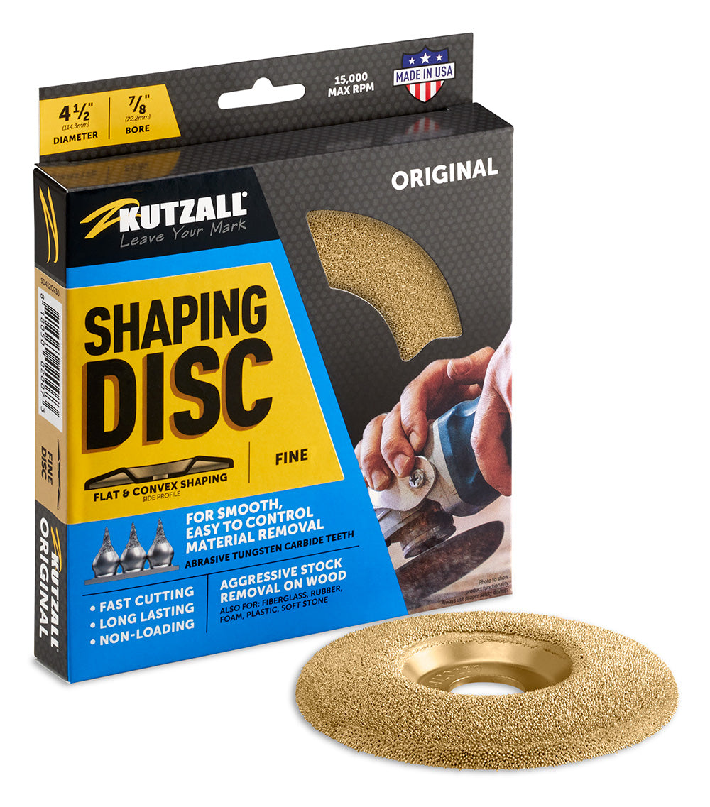 Kutzall 4-1/2" Shaping Disc