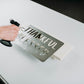 XL BurnStencil® (8" x 12") - Thankful/Blessed