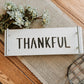 XL BurnStencil® (8" x 12") - Thankful/Blessed