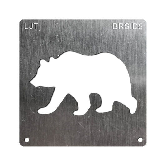 BurnStencil® - Bear (Side Profile)