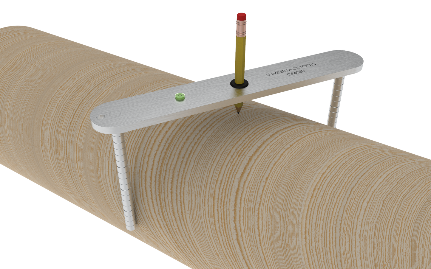 Log Center Finder XL (4" - 8" Logs) - CF4080