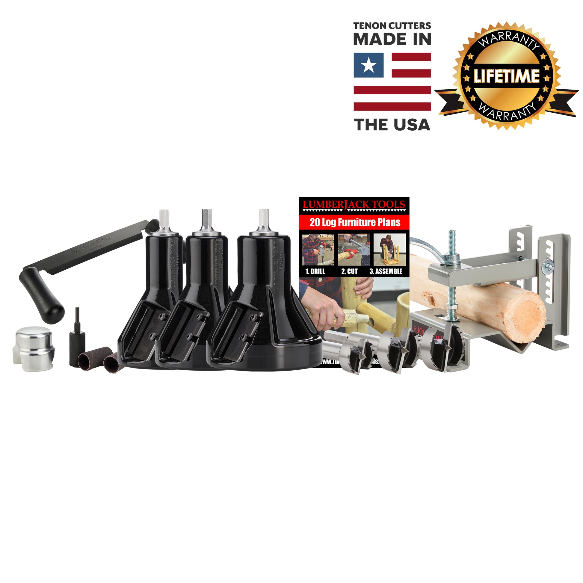 Commercial Series Master Case - USA Made Tenon Cutters and accessories