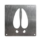 BurnStencil® - Deer Track