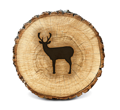 BurnStencil® - Deer (Side Profile)