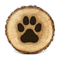 Wood Burning Stencil - Dog Paw