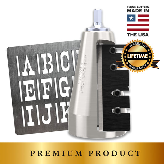 Gardener's Special XL - 35° Staking Tool + 1 1/2" Text BurnStencil®