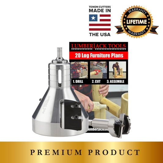 Industrial series beginner's kit - USA made premium tenon cutters