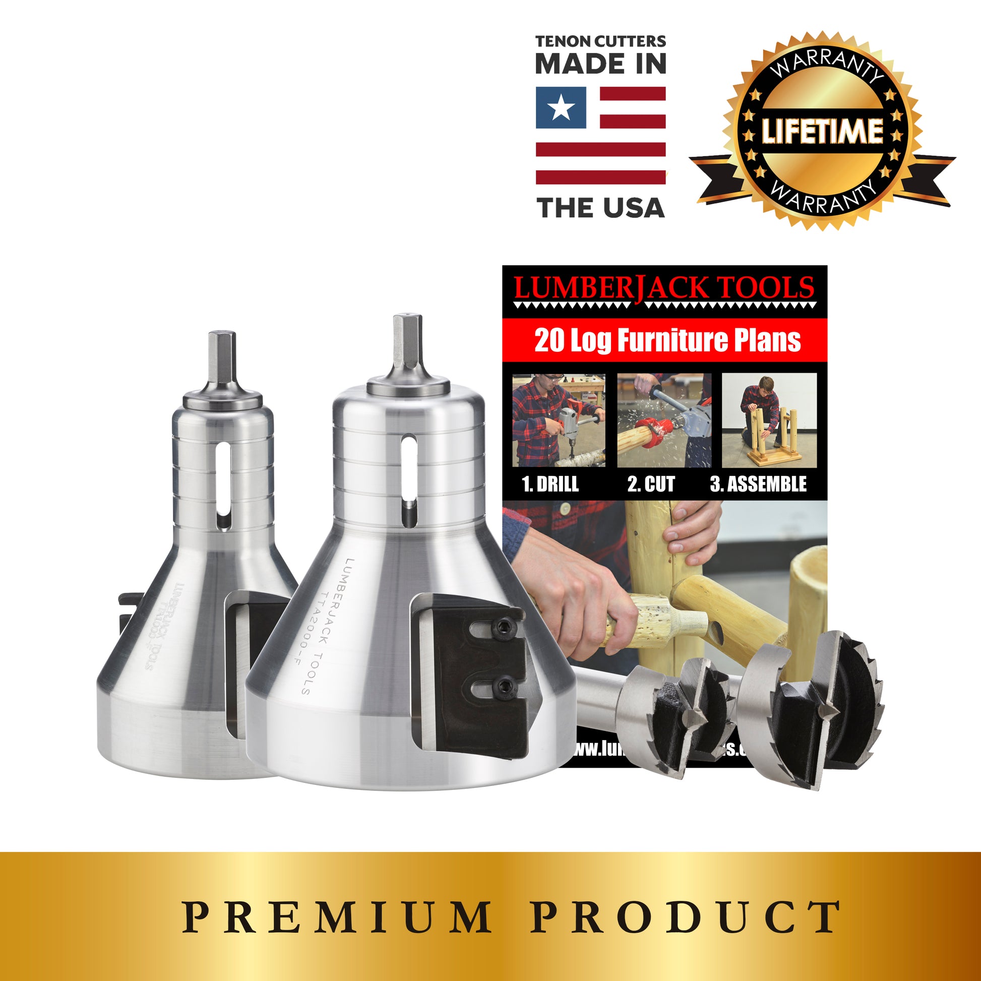 Industrial Series Starter Kit - Premium Tenon Cutters