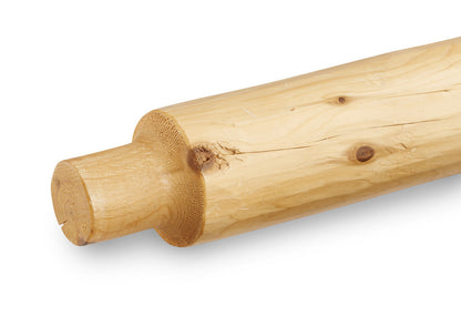 Radius shoulder log profile - build log furniture