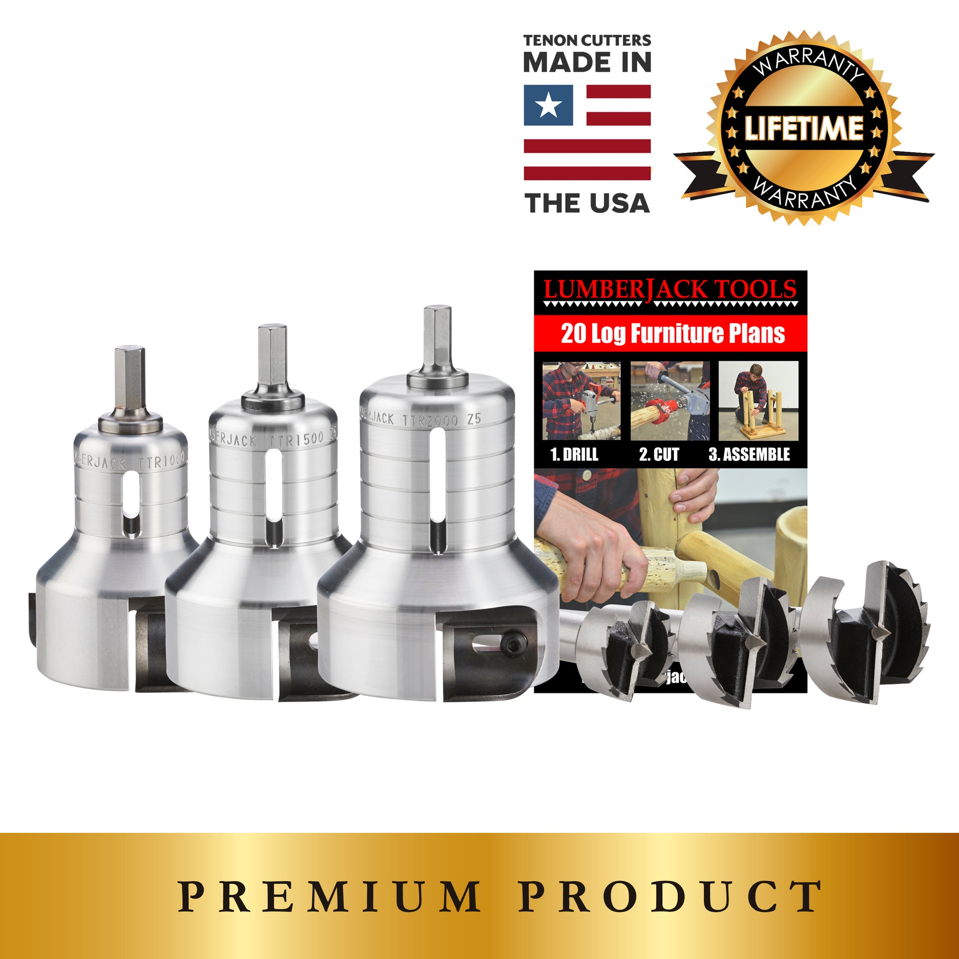 Pro Series Master Kit - premium tenon cutters