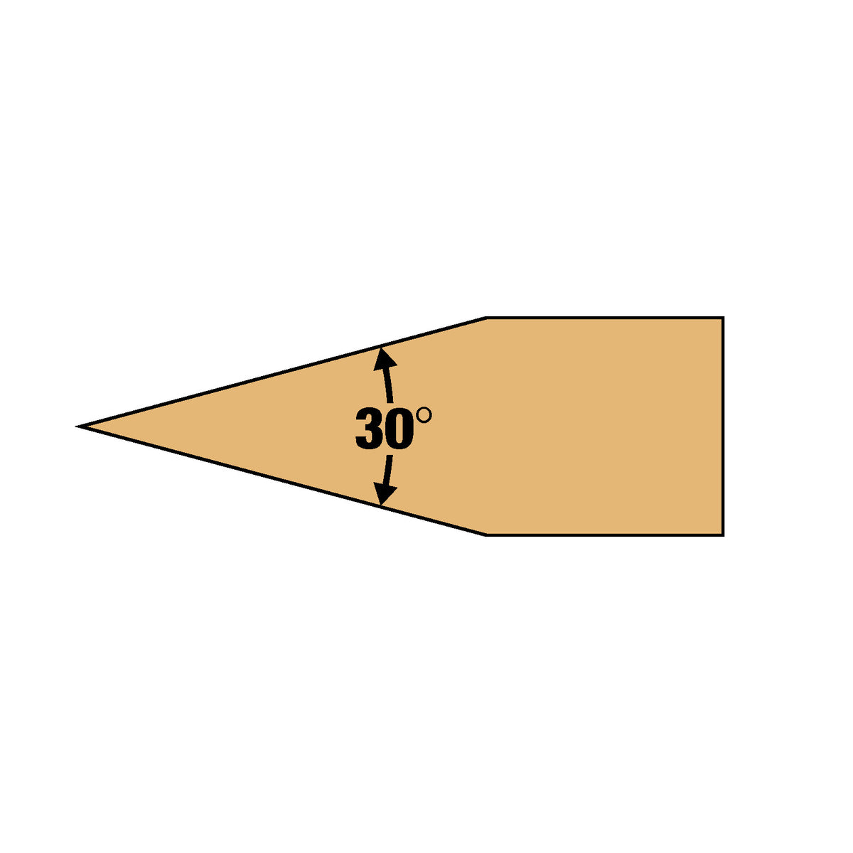 Lumberjack Tools™ 30° Staking Tool™ - ST2000 | Stake Making Tool