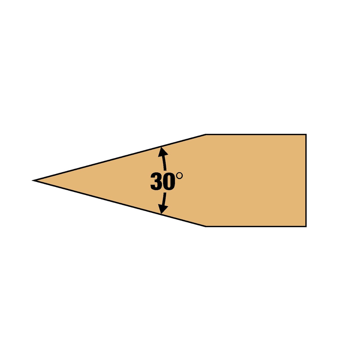 30° Stake Point 