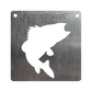 BurnStencil® - Fish (Bass) (Mini)