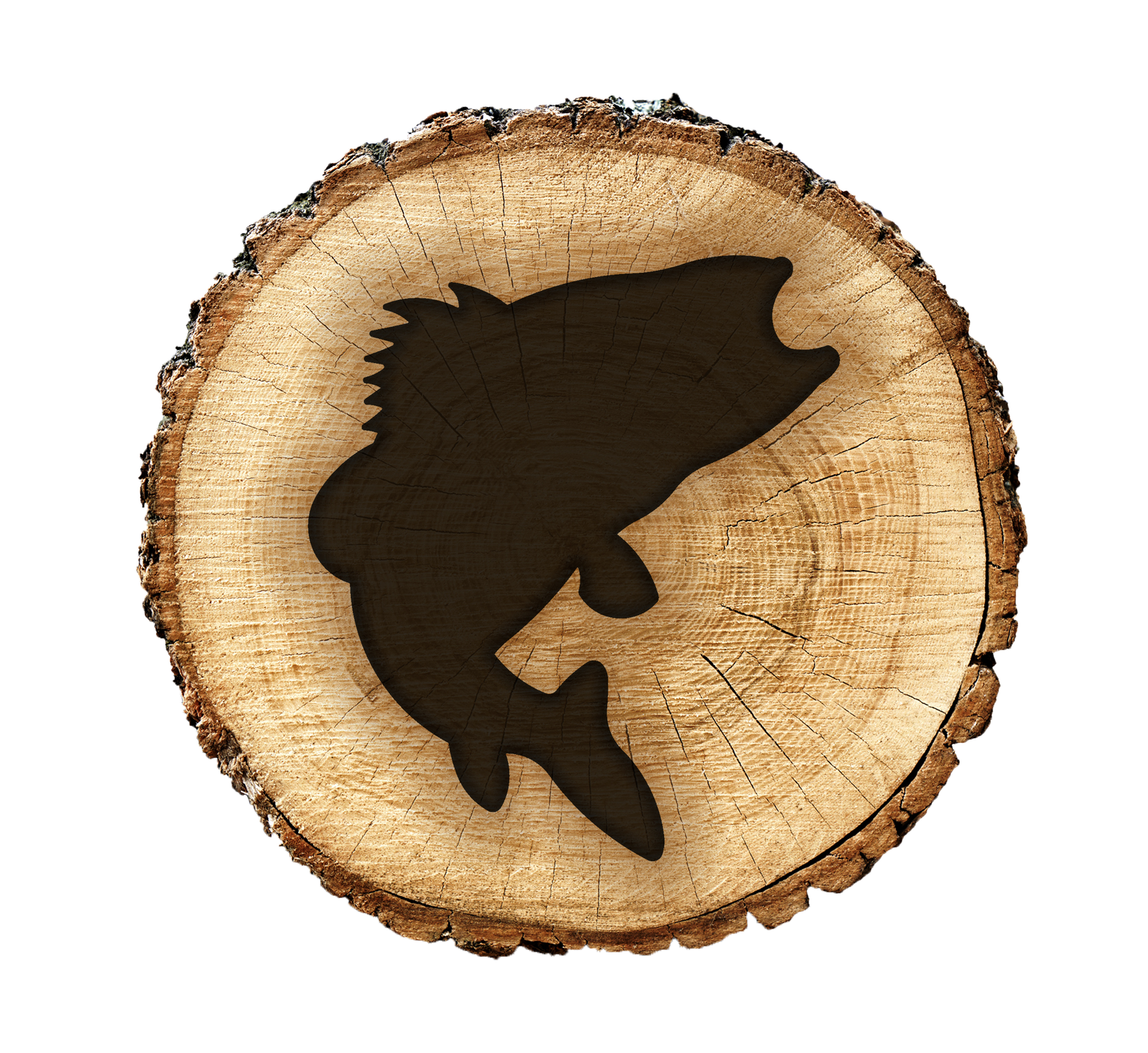 Lumberjack Tools® Wood Burning Stencil - Bass