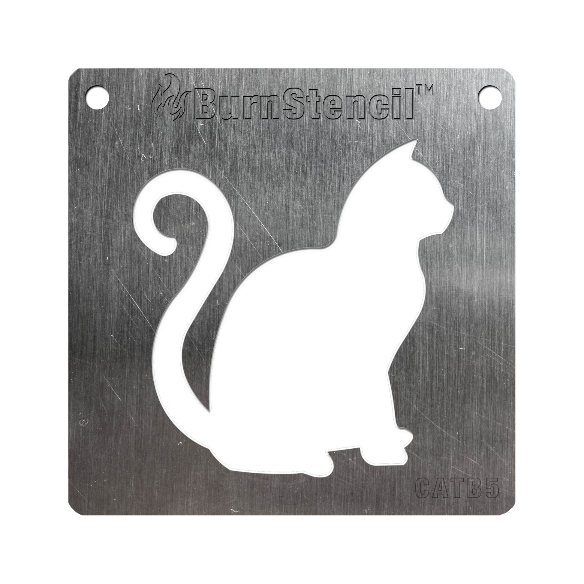 Lumberjack Tools® Wood Burning Stencil - Cat