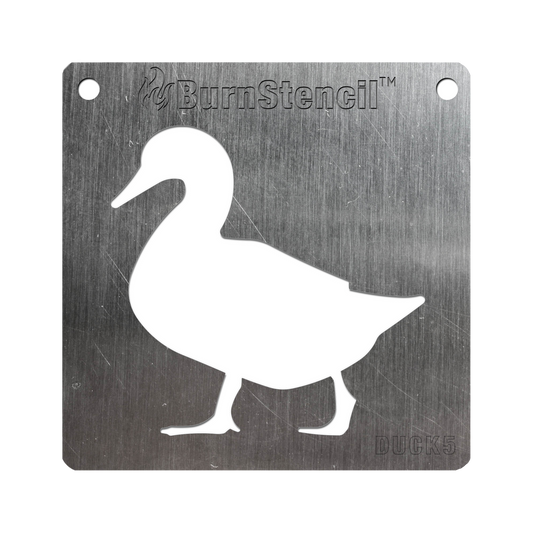 BurnStencil® - Duck (Side Profile)