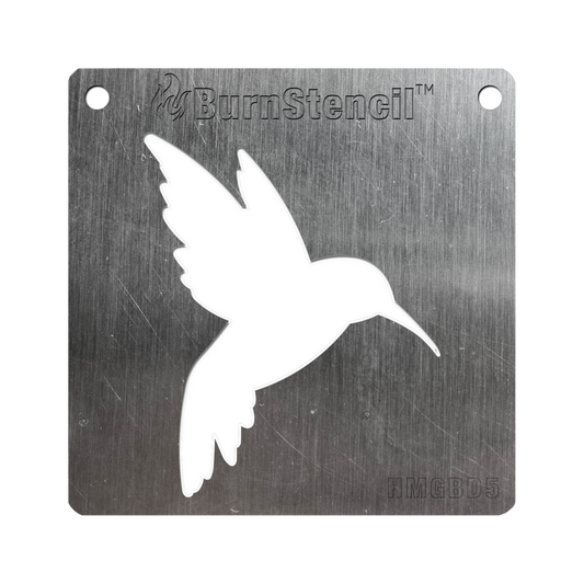 BurnStencil® - Hummingbird