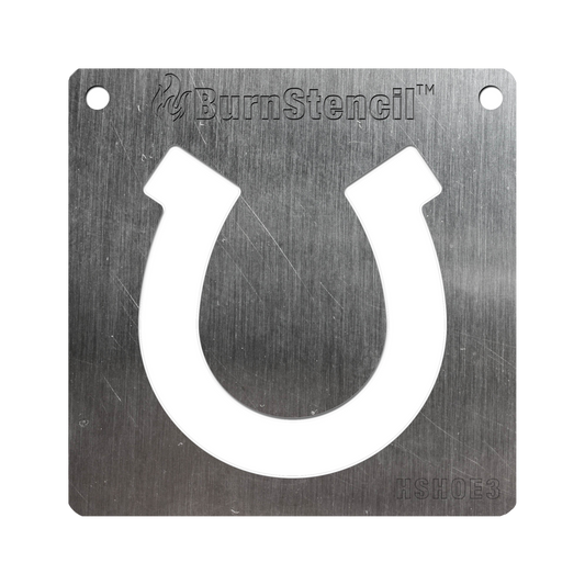 BurnStencil® - Horseshoe (Mini)