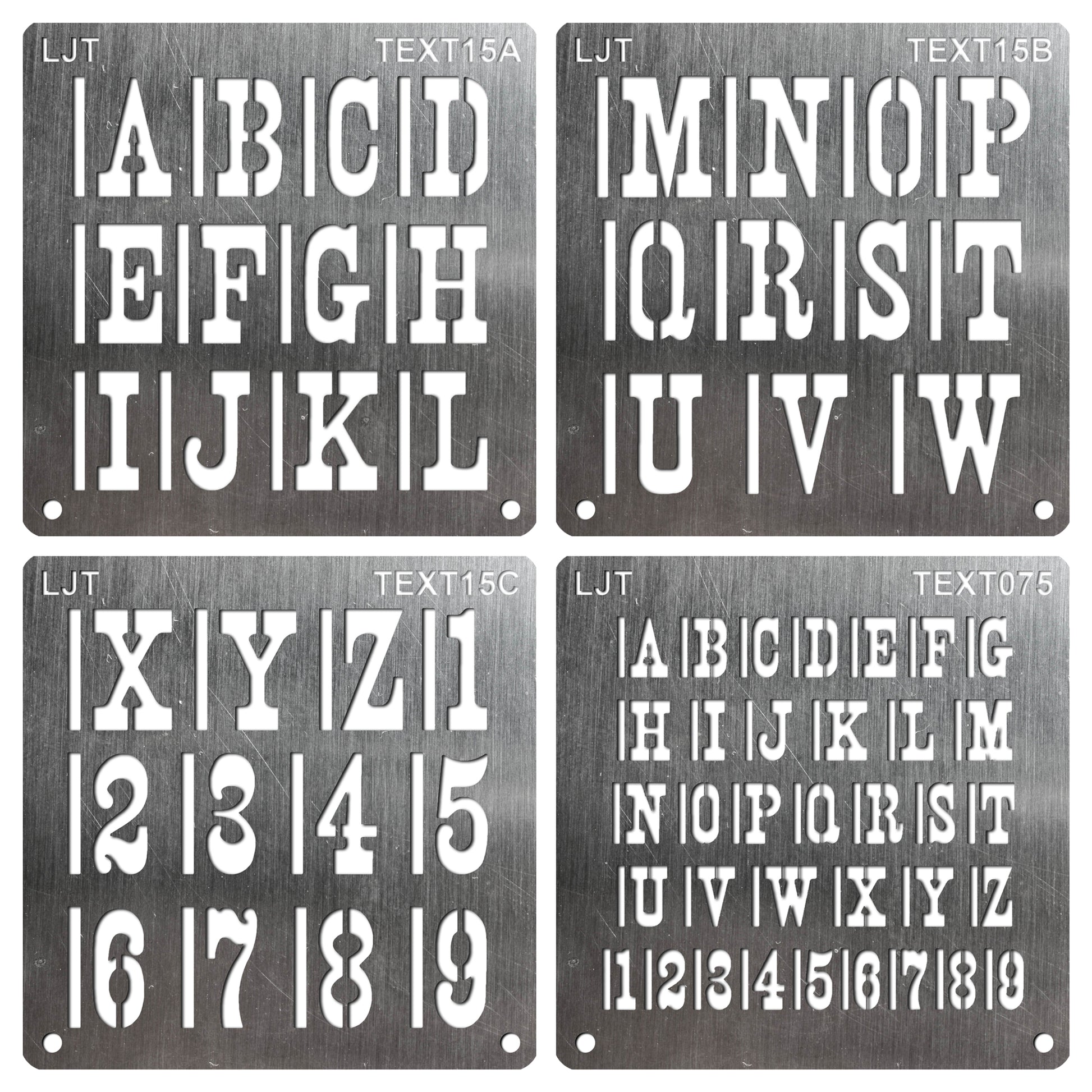 24 x 16 Alphabet Kit Stencil