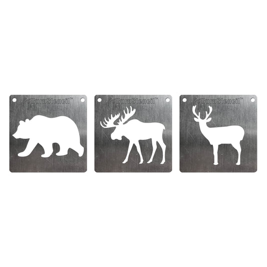 BurnStencil® - Big Game 3 Pack