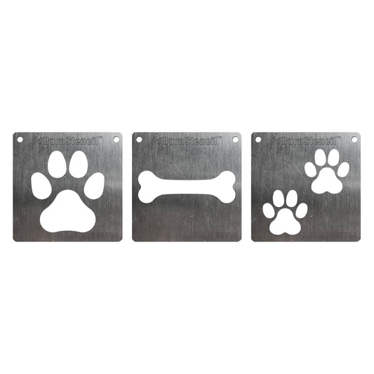 BurnStencil® - Paws & Claws 3 Pack