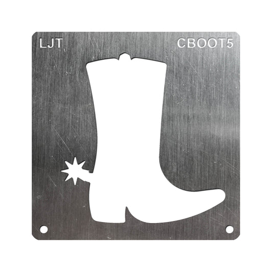 BurnStencil® - Cowboy Boot