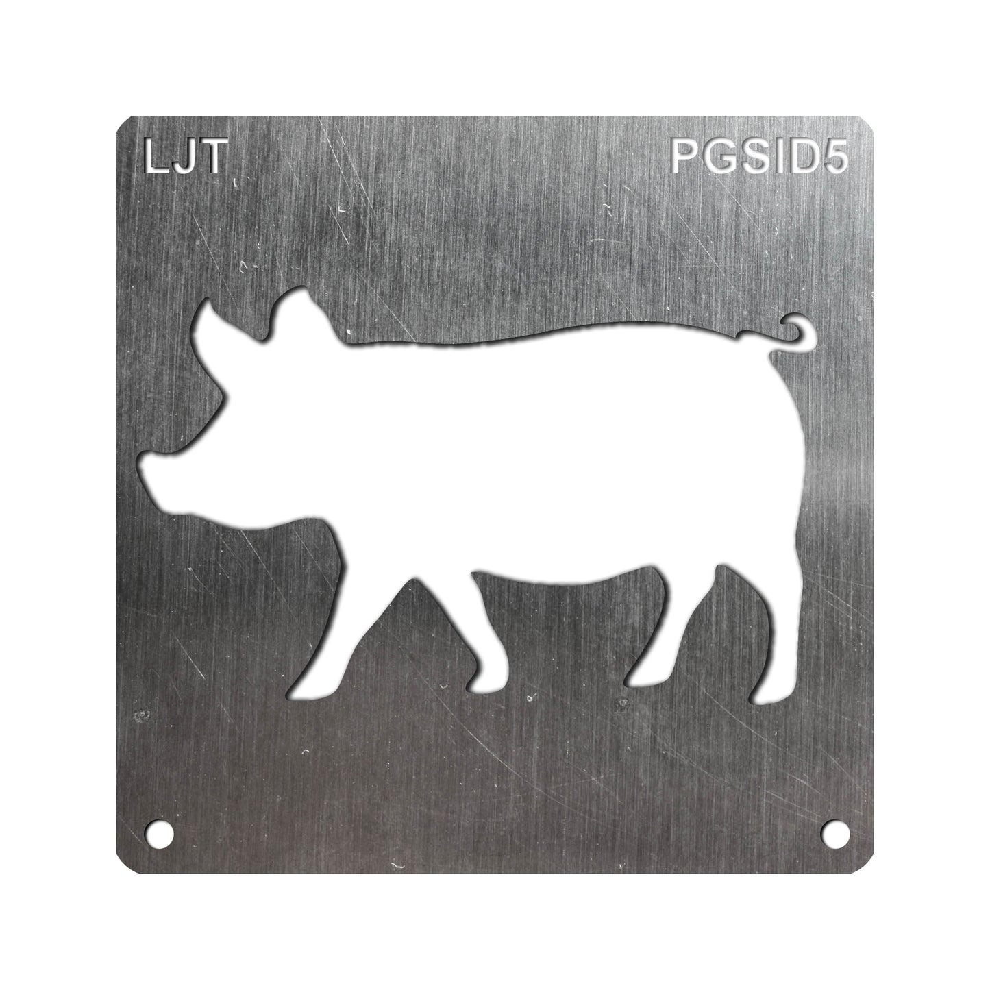 BurnStencil® - Pig (Side Profile)