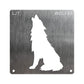 BurnStencil® - Wolf (Howling)