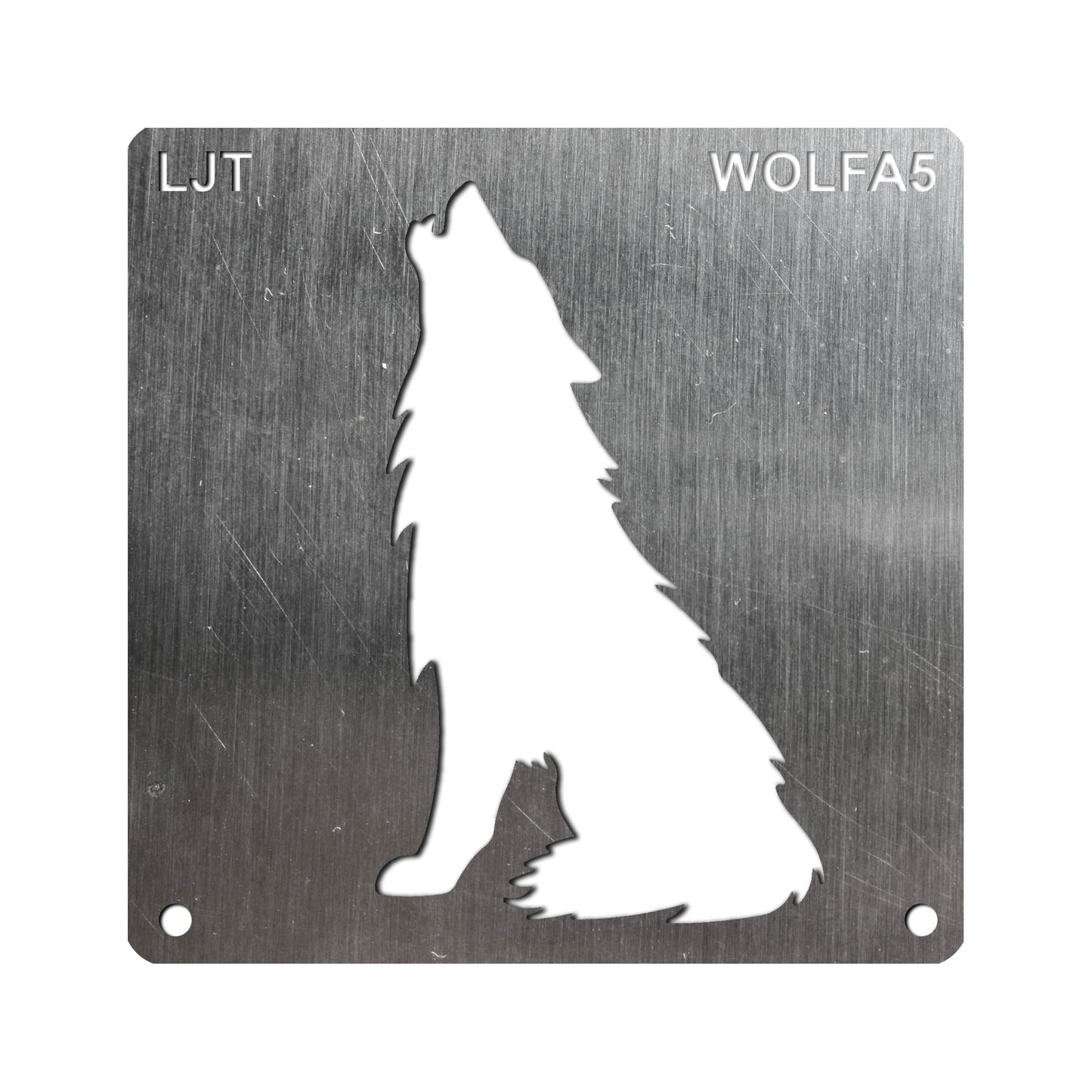 BurnStencil® - Wolf (Howling)