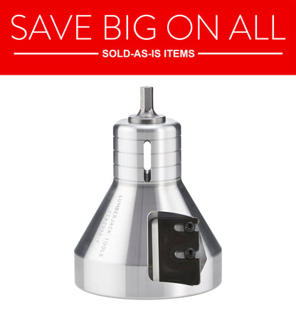 Sold as-is Industrial Series 2" USA Made Premium Tenon Cutter