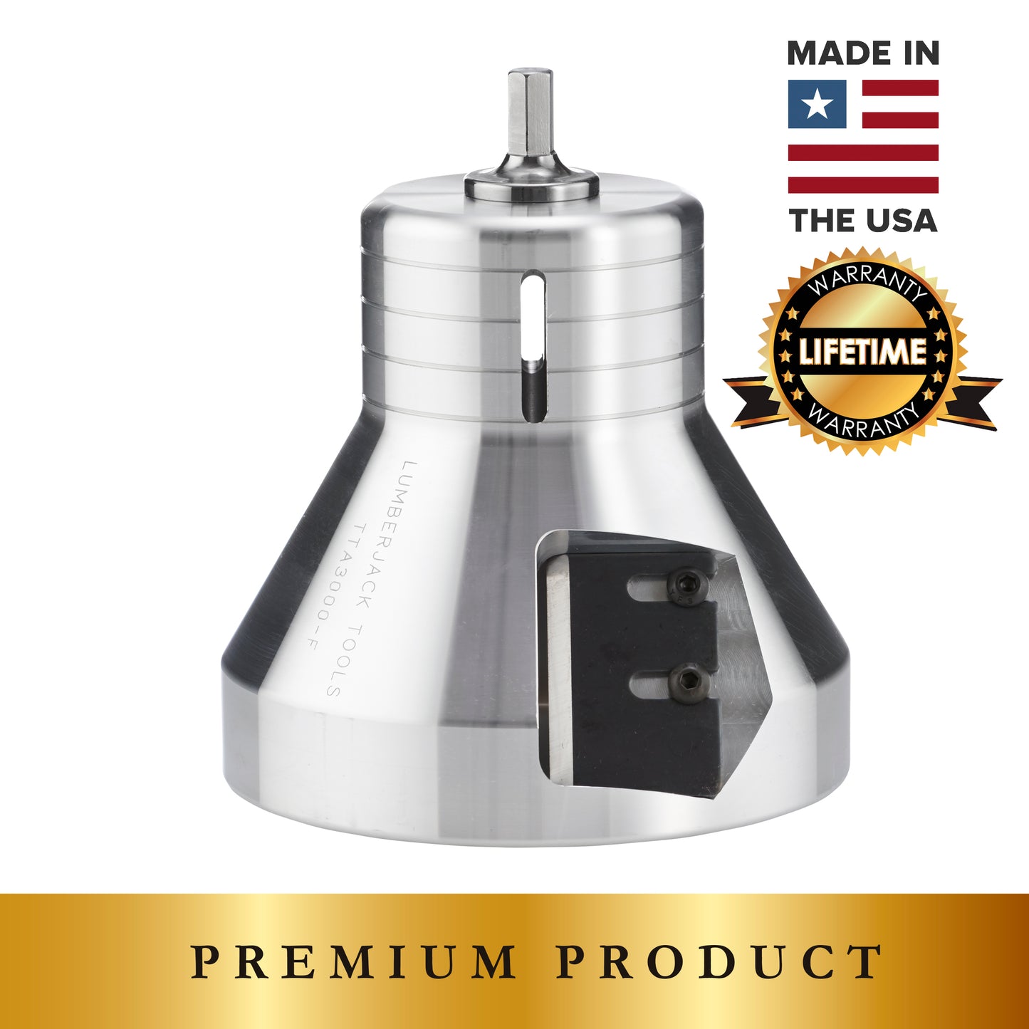 Industrial Series 3" USA Made Premium Tenon Cutter