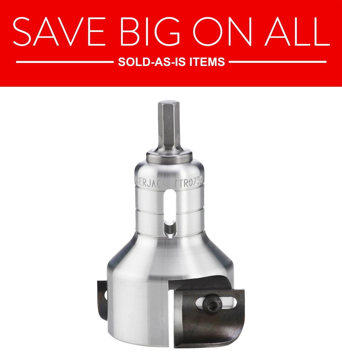 Sold as-is Pro Series 3/4" USA Made Premium Tenon Cutter