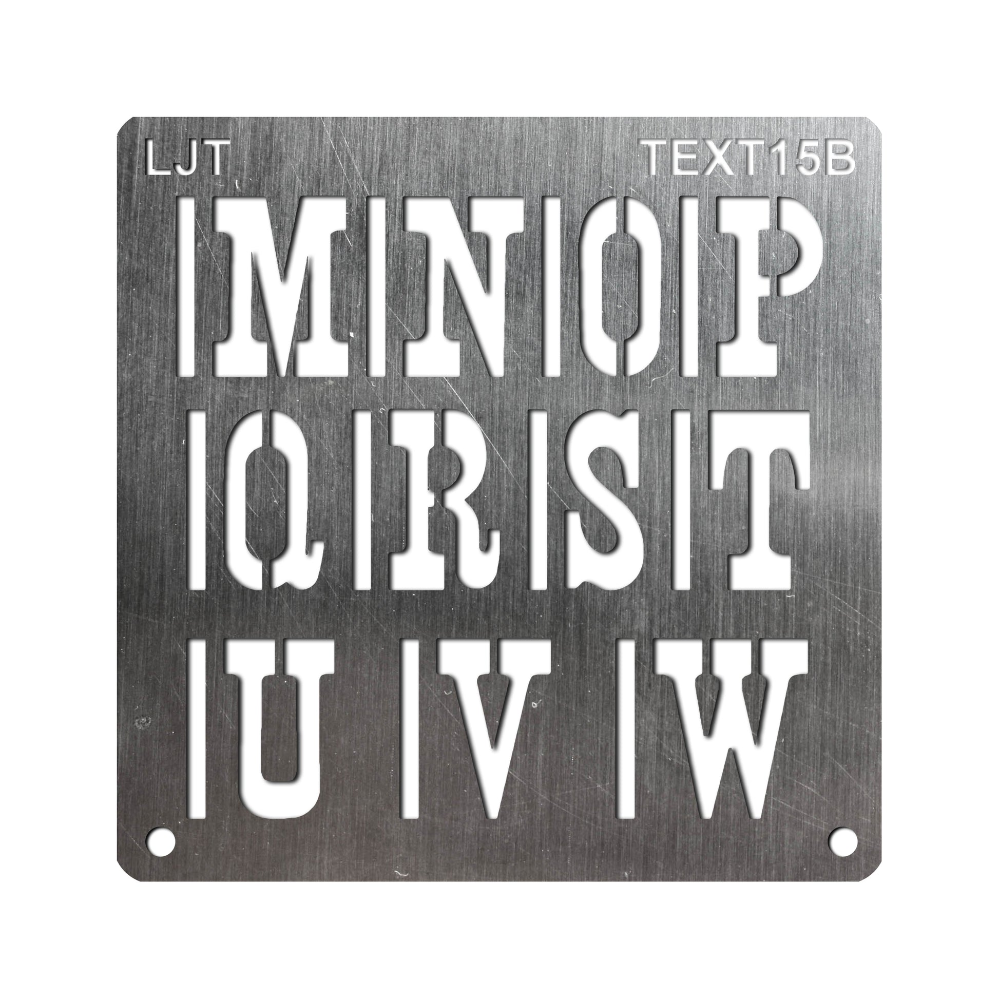 Lumberjack Tools® BurnStencil® - Large Text lumberjack-tools-burnstencil-large-text