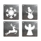 BurnStencil® Mini Winter Holiday 4 Pack