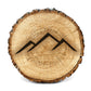 Wood Burning Stencil - Mountains