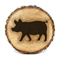 Wood Burning Stencil - Pig