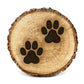 Wood Burning Stencil - Cat Paw Tracks